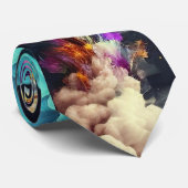 カラフル鮮やかモダン抽象芸術 ネクタイ (ロール)