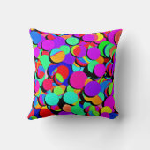 カラフル鮮やかレトロ クッション (裏面)