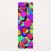 カラフル鮮やかレトロ ヨガマット (正面)