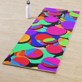 カラフル鮮やかレトロ ヨガマット