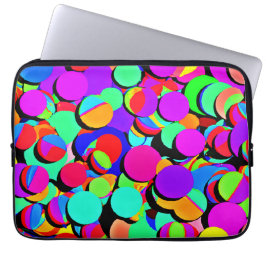 カラフル鮮やかレトロ ラップトップスリーブ