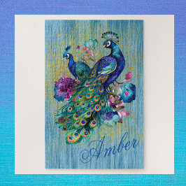 カラフル鮮やか孔雀尾カスタム尾 ジグソーパズル