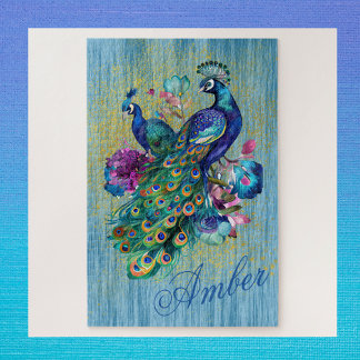 カラフル鮮やか孔雀尾カスタム尾 ジグソーパズル