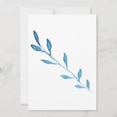 カラフル鮮やか春フローラブライダルシャワー 招待状 (裏面)