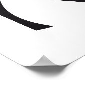 カラフル鳥類と鳥類を持つシカ ポスター (角)