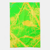 カラフル鳥 キッチンタオル (縦)