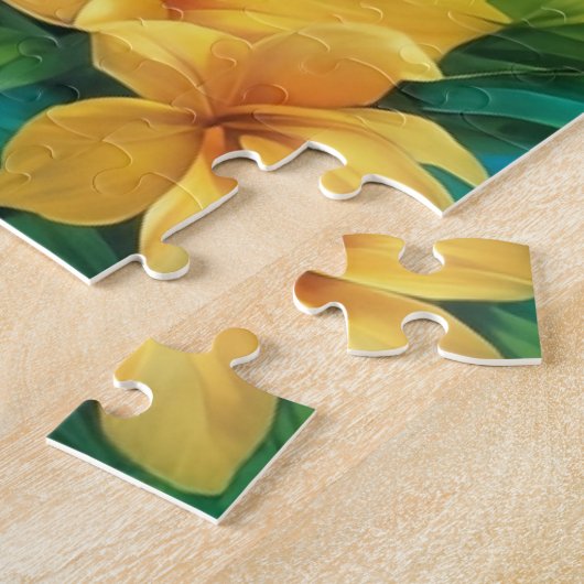 カラフル鳥 ジグソーパズル (側面)