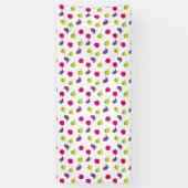 カラフル鳥 横断幕 (縦)