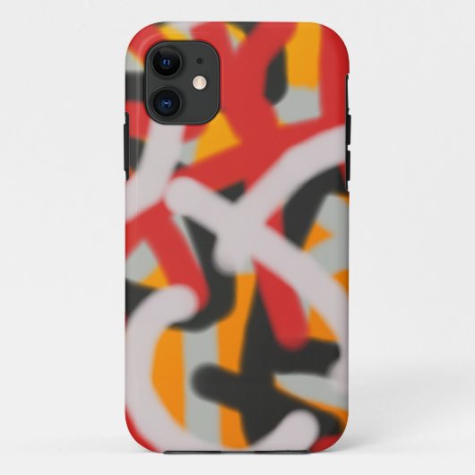 カラフル0748抽象芸術 Case-Mate iPhoneケース (裏面)