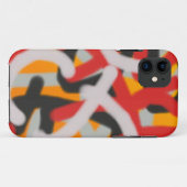 カラフル0748抽象芸術 Case-Mate iPhoneケース (裏面(横))