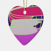 カラフル1332抽象芸術 セラミックオーナメント (左)