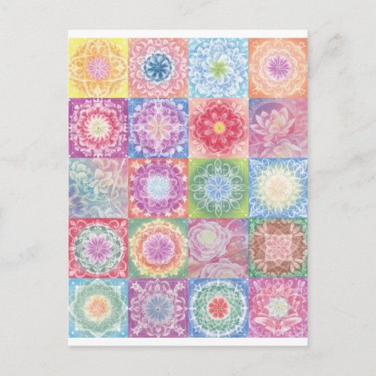 カラフル1 ポストカード (正面)