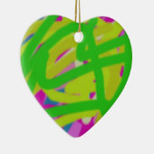 カラフル3748抽象芸術 セラミックオーナメント (右)