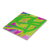 カラフル3748抽象芸術 タイル (側面)