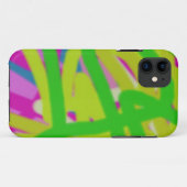 カラフル3748抽象芸術 Case-Mate iPhoneケース (裏面(横))