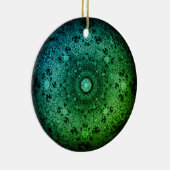 カラフル3dパターン セラミックオーナメント (右)