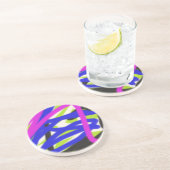 カラフル4834の抽象美術 コースター (側面)