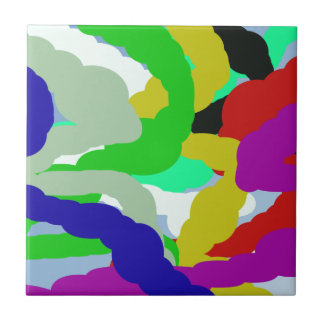 カラフル64329抽象デザイン タイル