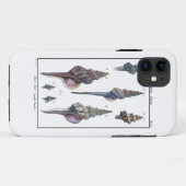 カラフル7つの貝殻 Case-Mate iPhoneケース (裏面(横))