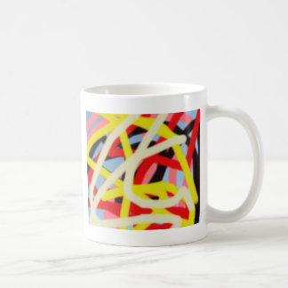 カラフル8773抽象芸術 コーヒーマグカップ