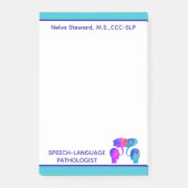 カラフル、おもしろいカスタムSLPの注をポストする ポストイット (正面)