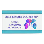 カラフル、おもしろいカスタムSLP 名札 (正面)