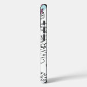 「カラフル&おもしろいデザートパターン – かわいいスイーツ。 Case-Mate iPhoneケース (裏面 / 左)