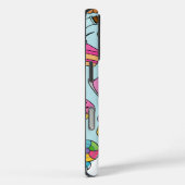 「カラフル&おもしろいデザートパターン – かわいいスイーツ。 Case-Mate iPhoneケース (裏面 / 右)