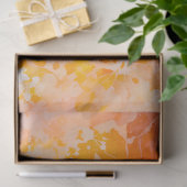 カラフル(ばちゃばちゃ)跳ねる絵を描アートティッシュペーパー 薄葉紙 (ギフト)