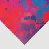 カラフル（ばちゃばちゃ）跳ねる絵を描アートティッシュペーパー 薄葉紙 (詳細)