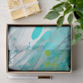 カラフル（ばちゃばちゃ）跳ねる絵を描アートティッシュペーパー 薄葉紙 (ギフト)