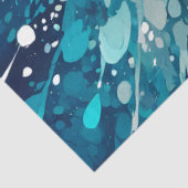 カラフル（ばちゃばちゃ）跳ねる絵を描アートティッシュペーパー 薄葉紙 (詳細)