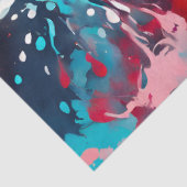 カラフル(ばちゃばちゃ)跳ねる絵を描アートティッシュペーパー 薄葉紙 (詳細)