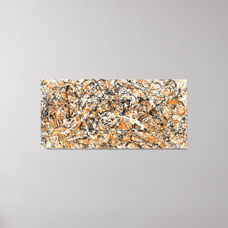 カラフル(ばちゃばちゃ)跳ねるXIV – アクショ絵画ンの – 抽象芸術- キャンバスプリント