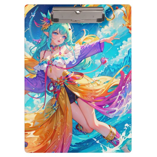 カラフル/アニメ/漫画 クリップボード (正面)