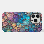 カラフル・アボロン・バブル iPhoneケース (裏面横)