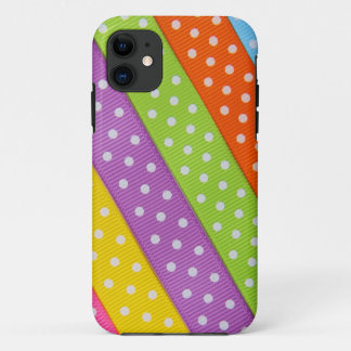 カラフル イースターリボン iPhone 11 ケース