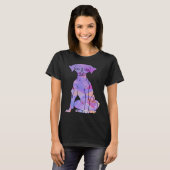 カラフル・ウィペット Tシャツ (正面フル)