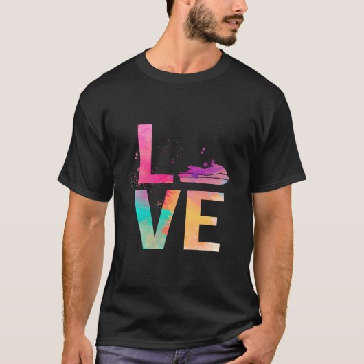 カラフル ウェーブランナー 母 ウェーブランナー Tシャツ (正面)
