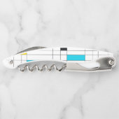 カラフル,カッコいいトレンディー,イラストレーションモダンアート ソムリエナイフ (裏面)