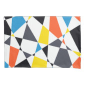 カラフル,カッコいいトレンディー,ジオメトモダンリ形状 枕カバー (正面)