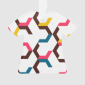 カラフル, カッコいい,モダントレンディーの矢印の形 オーナメント (正面)