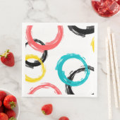 カラフル,,,カッコいい,モダントレンディーブラシのストローク円 (インサイチュ)