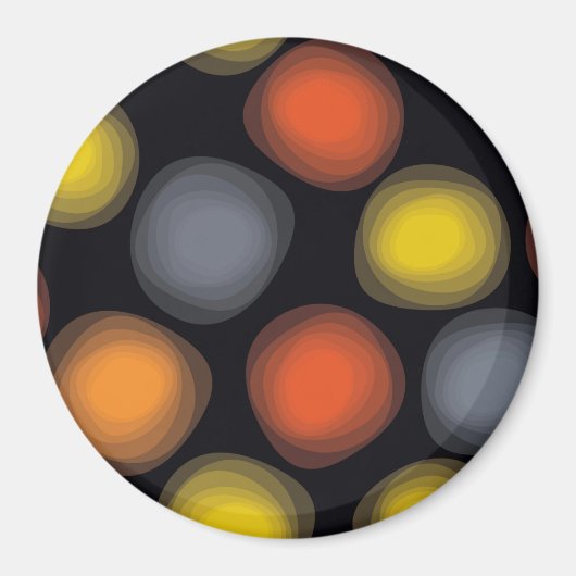 カラフル,カッコいい,モダン,トレンディー マグネット (正面)