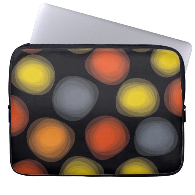 カラフル,カッコいい,モダン,トレンディー ラップトップスリーブ (正面)