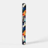 カラフル カモフラージュ iPhone 15ケース (右側面)