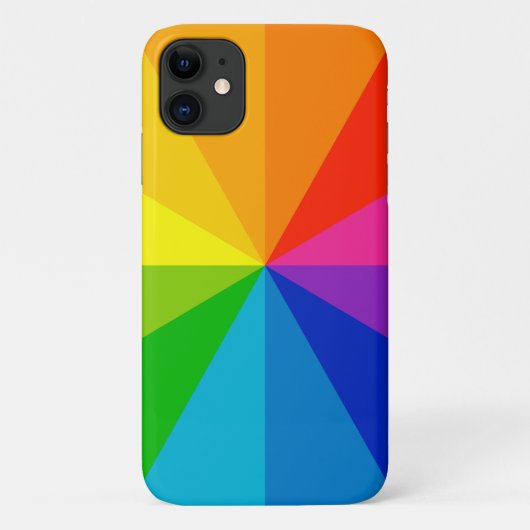 カラフル・カラーホイール Case-Mate iPhoneケース (裏面)