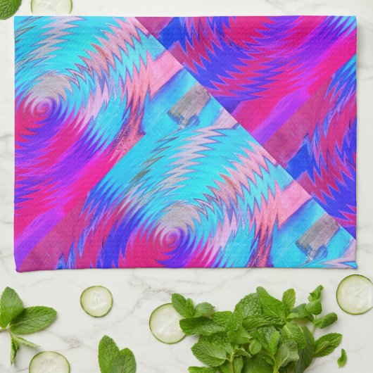 カラフル キッチンタオル (折り畳み)