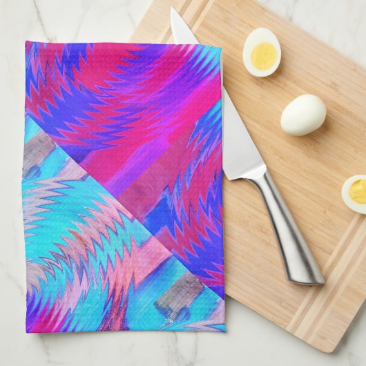 カラフル キッチンタオル (四つ折り)