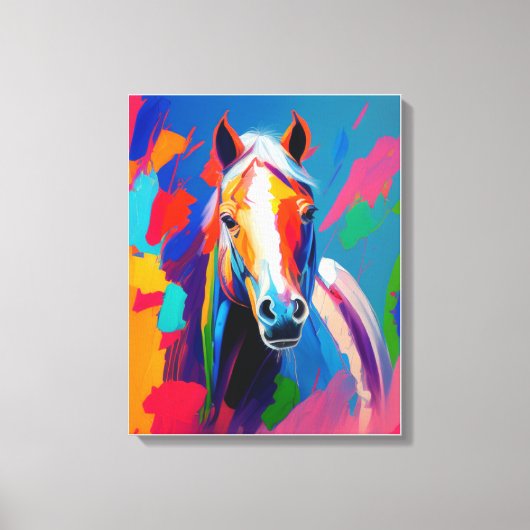 カラフル キャンバスプリント (正面)